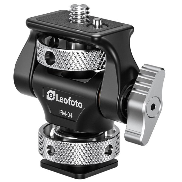 Leofoto Camera Cage Monitor mount FM-04 for hot shoe