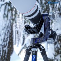 Leofoto | 2-Wege-Neiger PG-3 Carbon-Gimbal blue