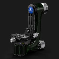 Leofoto | 2-Wege-Neiger PG-3 Carbon-Gimbal green
