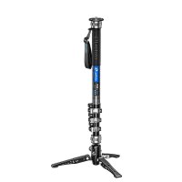 Leofoto Carbon monopod MF-324C + VD-04 pan/tilt foot