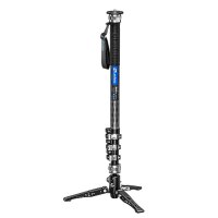 Leofoto Carbon monopod MF-324CL + VD-04 pan/tilt foot