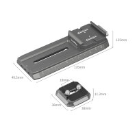SmallRig | 4638 HawkLock H38 Manfrotto QR- Plate for DJI Stabilizers