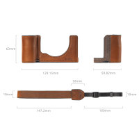 SmallRig | 5015 Camera Leather Case Kit für Sony Alpha 7C II / Alpha 7CR