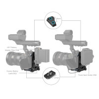 SmallRig | 4064B Kompaktes V-Mount-Batterie Montagesystem