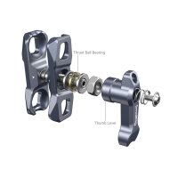 SmallRig | 3873 Magic Arm mit Doppelkugelkopf (1/4"-20-Schrauben)