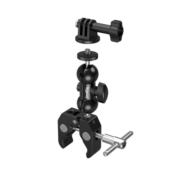 SmallRig | 1138B Crab-Shaped Clamp Kit mit Ballhead Gelenkarm