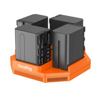 SmallRig | 4834 NP-F970 4-Channel Camera Battery Charger...
