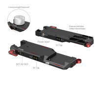 SmallRig | 3251 Power Pass-Through Platte für DJI RS2/RS 3 Pro
