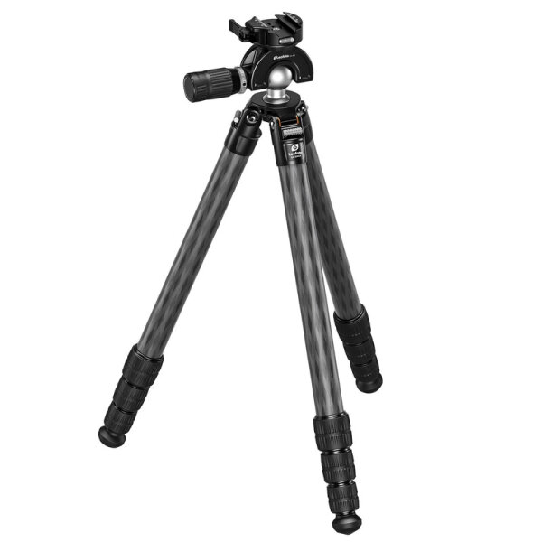 Leofoto Carbon tripod SA-404CLX + MH-60X