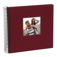 Goldbuch Bella Vista 20x20 cm, 40 schwarze Seiten,...