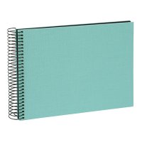 Goldbuch Bella Vista 24x17 cm, 40 schwarze Seiten, aqua,...