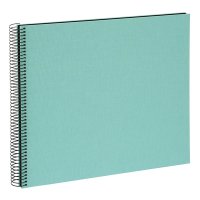 Goldbuch Bella Vista 35x30 cm, 40 schwarze Seiten, aqua,...