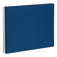 Goldbuch Bella Vista 35x30 cm, 40 schwarze Seiten, blau,...