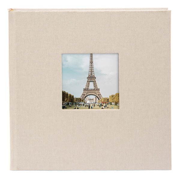 Goldbuch Bella Vista Memoalbum sandgrau, für 200 Fotos 10x15 cm