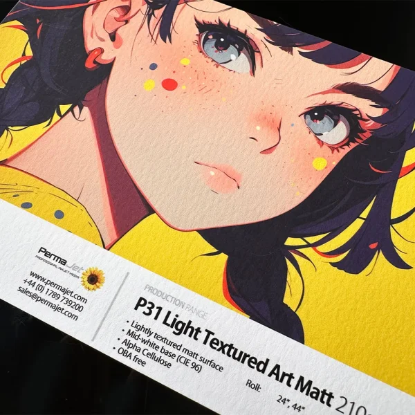 PermaJet | P31 Light Textured Art Matt - 210gsm
