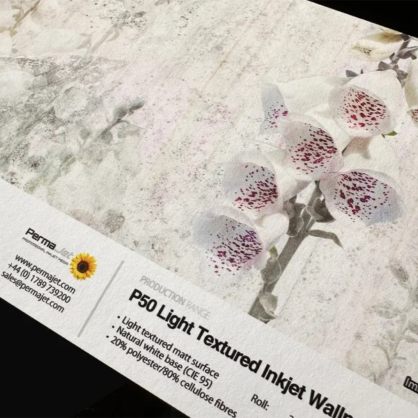 PermaJet | P50 - Light Textured Inkjet Wallpaper Matt 170gsm