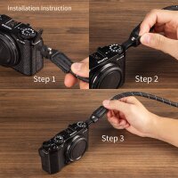 SmallRig | 4882 Univ. Braided Shoulder Strap black