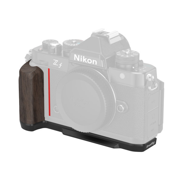 SmallRig | 4801 L-Shape Mount Plate with Wooden Handle for Nikon Z f