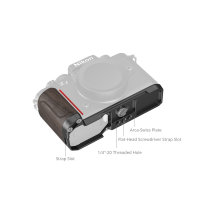 SmallRig | 4801 L-Shape Mount Plate with Wooden Handle for Nikon Z f