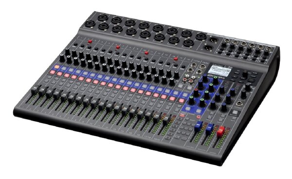 ZOOM | LiveTrak L-20, schwarz digitales Mischpult