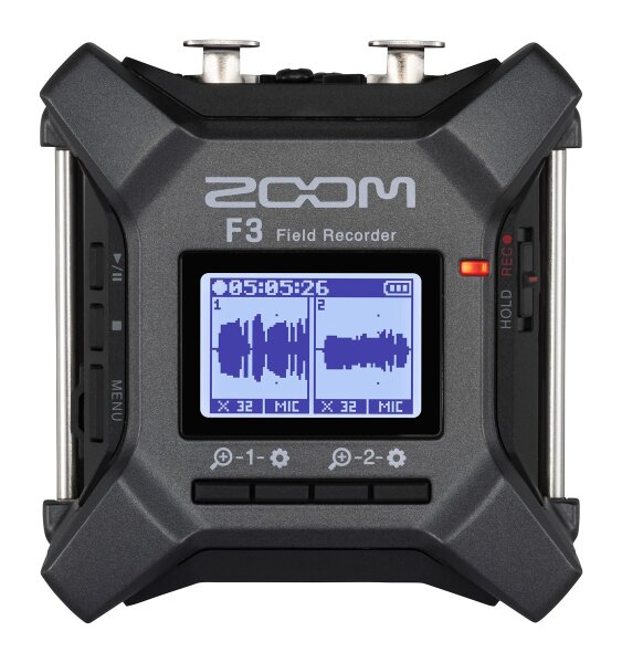 ZOOM | F3 MultiTrack Field Recorder für Tonaufnahmen
