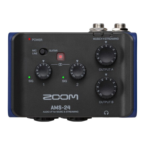 ZOOM | AMS-24 Audio Interface für Musik & Streaming