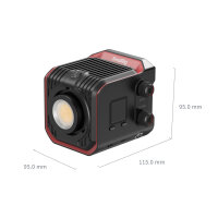 SmallRig | 4897 RC 100B COB LED Videolicht Light Kit, mit...