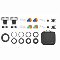 Godox | MF12-K2 Makro Blitzgeräte-Kit 2x MF12 mit Zubehör