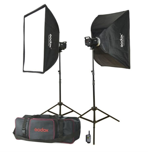 Godox | MS200-F - Studioblitz Kit (2xMS200 & Zubehör)