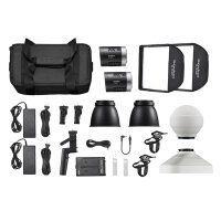 Godox | ML30Bi-K2 Kit LED Leuchte mit 2 x ML30Bi +...