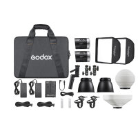 Godox | ML30-K2 Kit LED Leuchte mit 2 x ML30 + Zubehör