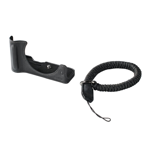 SmallRig | 5433 Leder-Halbschalen-Kit sw für Canon EOS R50V