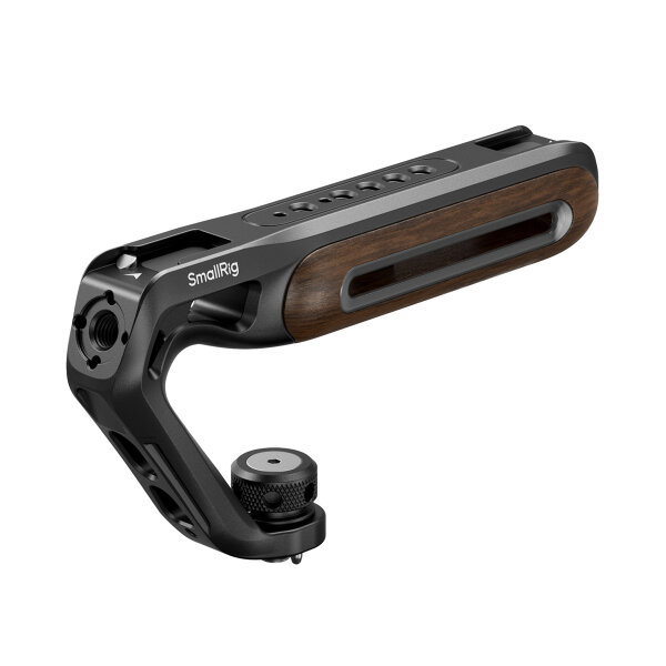 SmallRig | 5252 oberer Griff aus Holz mit 1/4"-20 und ARRI 3/8"-16 Fixierschraube