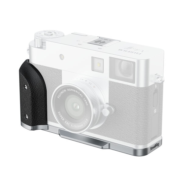 SmallRig | 5216 L-förmige Montageplatte Silikongriff f. FUJIFILM X half, silber