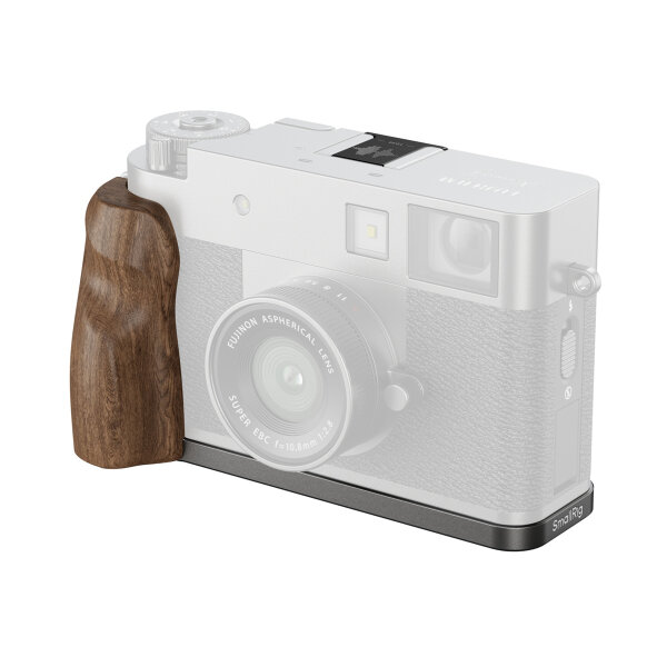SmallRig | 5394 L-förmige Montageplatte Holzgr. f. FUJIFILM X half, Holzk.silber