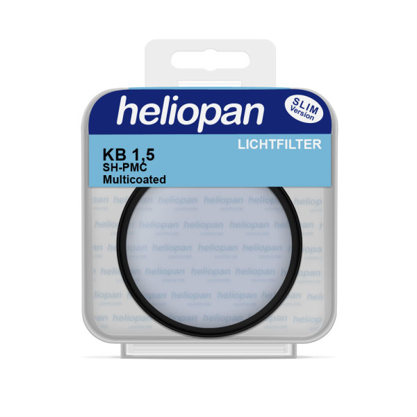 Heliopan Filter  4115, Ø 72 mm KB 1,5 (82A) SHPMC vergütet