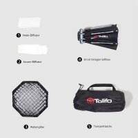 Tolifo | LKP-30 Octagon Softbox 30cm, mini