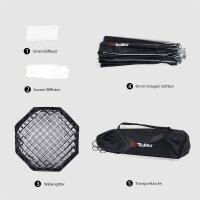 Tolifo | LKP-80 Octagon Softbox 80cm, mini