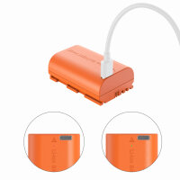 SmallRig | 5407 Kamera Akku für Canon LP-E6P (orange)