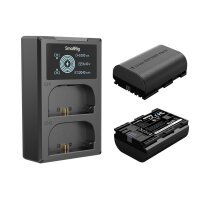 SmallRig | 5409 Kamera Akku und Ladegerät Kit für Canon LP-E6P