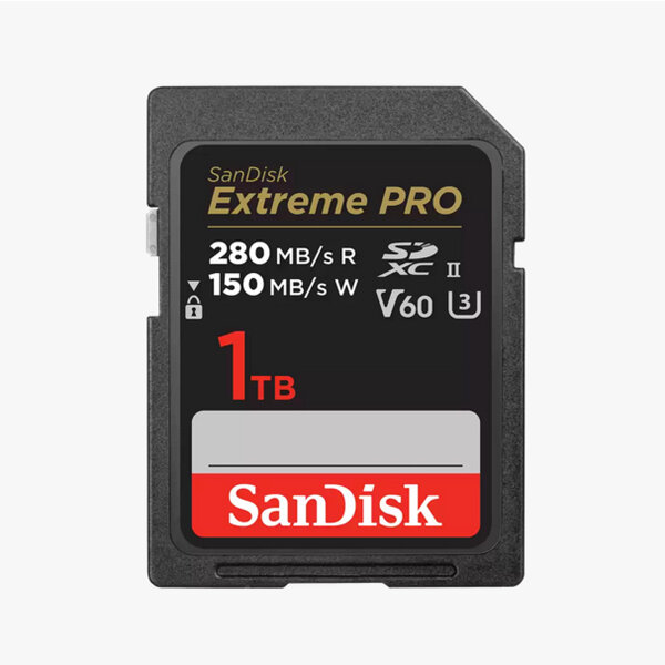 SanDisk SDXC Extreme Pro 280MB/s (Schreiben/Lesen) V60 UHS-II