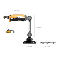 SmallRig | 5528 Mini Shock Absorber Arm f. DJI Osmo Pocket 3/GoPro HERO13/INSTA360