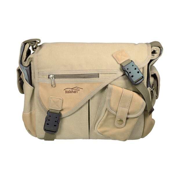 kalahari® camera bag KAPAKO K-31 - canvas khaki