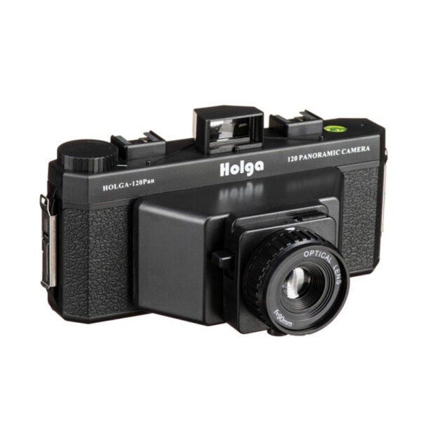 HOLGA 120N black, Pan 6x12 Medium Format Panorama, Mittelformat-Panoramakamera