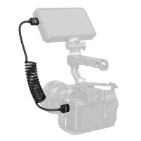 Smallrig | 4963 Spiralkabel HDMI A auf A Datenkabel, 1,20 m aufgewickelt