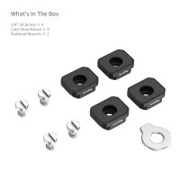 Smallrig | 5472 Montageplatte mit Cold Shoe Mount (4 Stück)