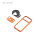Smallrig | 5795 FilMov Lightw. Photography Bumper Case für iPhone 17 Pro Max orange