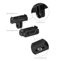 Smallrig | 5918 Bidirekt.Schnellverschluss -Klappadapter mit 2-poliger Halterung