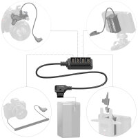 Smallrig | 4831 D-Tap 1- auf- 4 Stromkabel