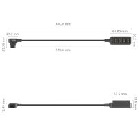 Smallrig | 4831 D-Tap 1- auf- 4 Stromkabel